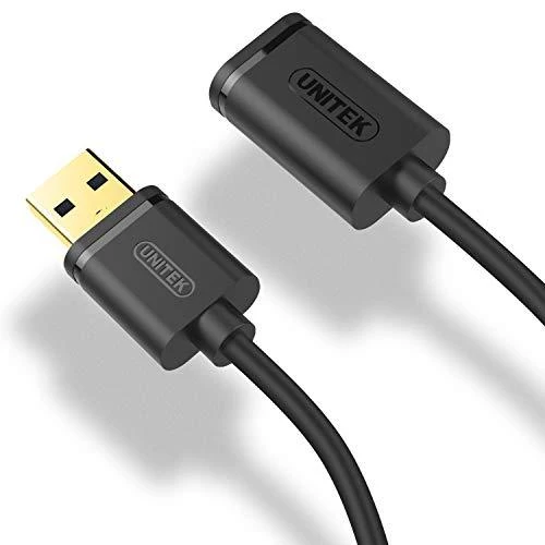 UNITEK Y-C458GBK Unitek USB plėtinio keitiklis USB3.0 AM-AF, 1,5m Y-C458GBK