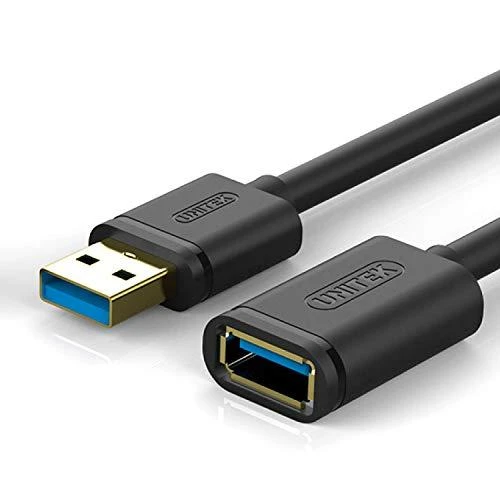 UNITEK Y-C458GBK Unitek USB plėtinio keitiklis USB3.0 AM-AF, 1,5m Y-C458GBK
