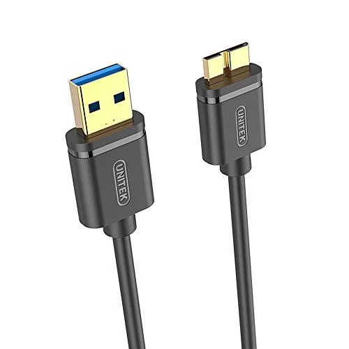 "UNITEK Y-C463GBK Unitek kabelis USB 3.0 microUSB Type-B į USB, 2.0m; Y-C463GBK"
