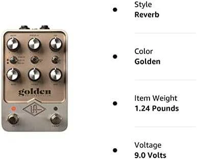 Universal Audio UAFX Golden Reverberator – gitaros efektas