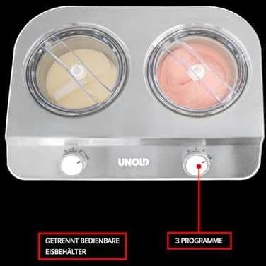 Unold 48830 Doppio Bianco balta
