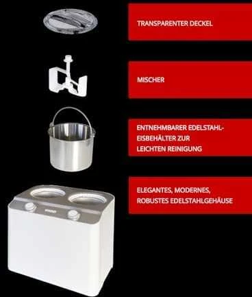 Unold 48830 Doppio Bianco balta