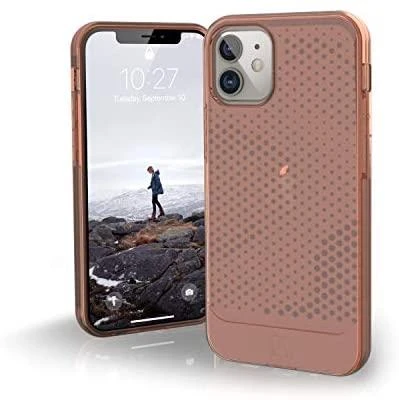 Dėklas Urban Armor Gear Lucent skirtas iPhone 12 / 12 Pro, oranžinė