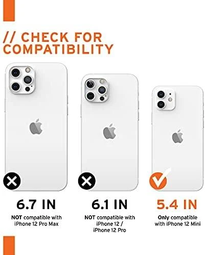 Dėklas Urban Armor Gear Lucent skirtas iPhone 12 / 12 Pro, oranžinė