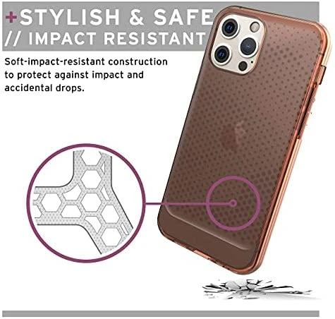Urban Armor Gear Urban UAG LUCENT apsauginis dėklas, skirtas iPhone 12/12 Pro (oranžinė)