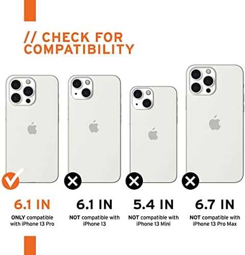 Urban Armor Gear UAG Civilian, juodas - iPhone 13 Pro