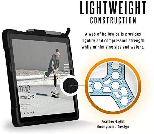 Urban Armor Gear UAG Metropolis, juodas - Microsoft Surface Go 3/Go2/Go