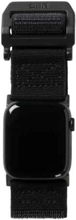 Urban Armor Gear UAG ACTIVE – UNIVERSALUS NAILONINIS DIRŽELĖLIS APPLE WATCH 49MM/45MM/44MM/42MM (APPLE WATCH SERIJA: 1-3 R.42, 4-8, SE, ULTRA R.45) (GRAFITAS)