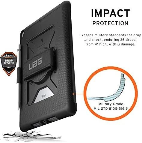 Urban Armor Gear Dėklas na tablet Urban UAG Hand Strap - obudowa ochronna su laikikliu na dłoń do iPad 10.2'' (wersja OEM)