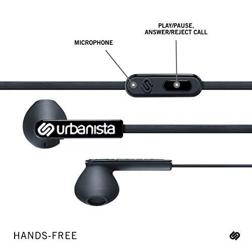 Urbanista San Francisco ausinės su mikrofonu, Juodos spalvos