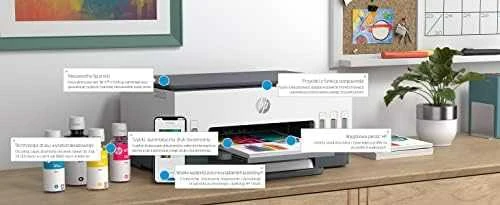 Daugiafunkcis rašalinis spausdintuvas HP Smart Tank 670, spausdinimas / kopijavimas / skenavimas, spalvotas, A4, papildoma rašalo talpykla, automatinis dvipusis, Wi-Fi