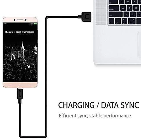 USAMS U-Turn USB-C Kabelis 1m baltos spalvos 2A TCUSBXD02 (US-SJ099)