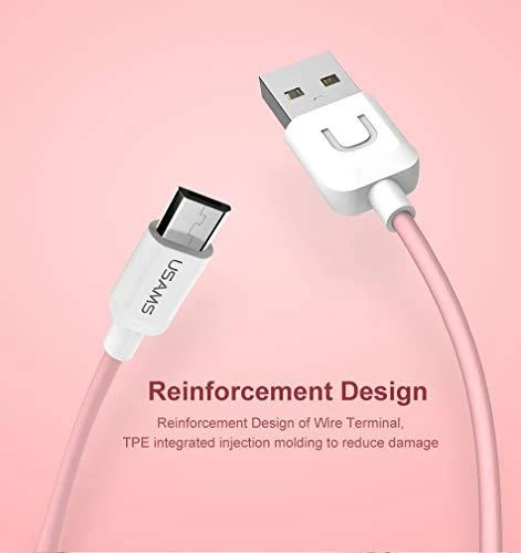 USAMS U-Turn microUSB Kabelis 1m juodos spalvos 2A MICUSBXD01 (US-SJ098)Zapytaj ChatGPT
