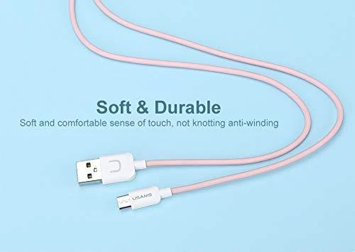 USAMS U-Turn microUSB Kabelis 1m juodos spalvos 2A MICUSBXD01 (US-SJ098)Zapytaj ChatGPT