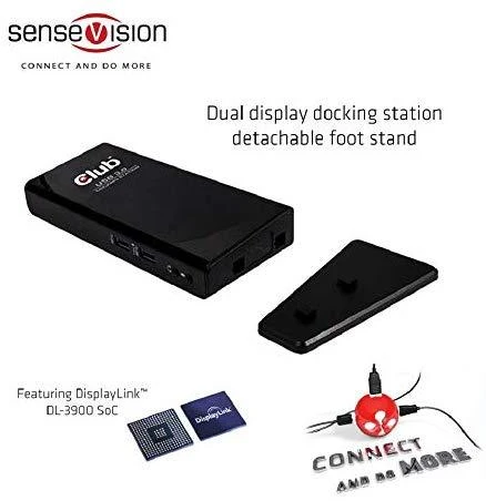 Stacja / replikatorius Club 3D SenseVision Dual Ekranas USB 3.0 (CSV-3242HD)