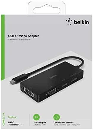 Belkin USB-C į HDMI / VGA / DisplayPort adapteris AVC003btBK