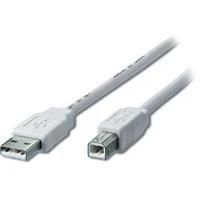 Kabelis USB Equip USB-A - USB-B 1.8 m Permatomas (128650)