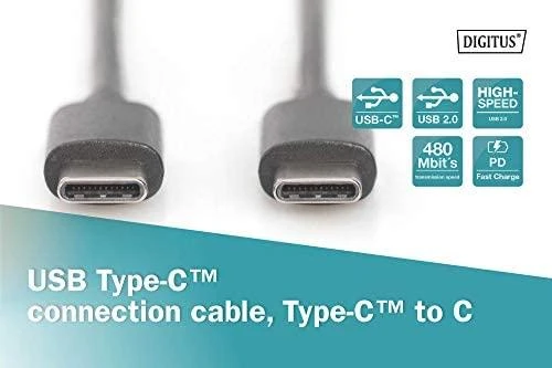 Assmann Electronic ASSMANN USB Type-C jungties kabelis Type-C - C