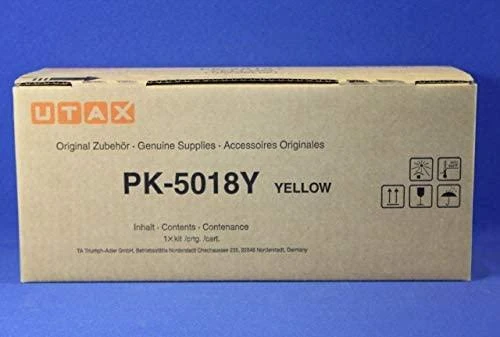 Utax PK-5018Y (1T02TWAUT0) Lazerinė kasetė, Geltona