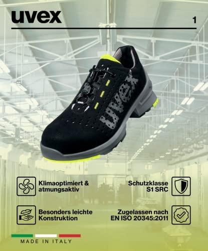 Uvex 8543.8 S1 SRC Kištukinis Suaugusiems Juoda