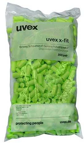 Uvex x-fit ausų kištukų pakuotė 200 porų