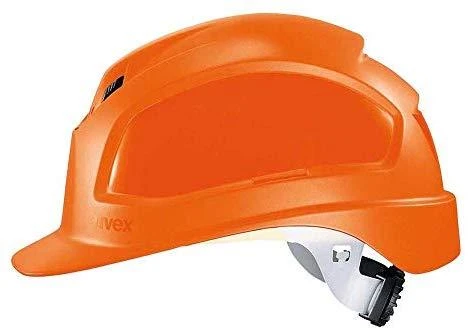 Oranžinis Uvex Pheos B-WR apsauginis šalmas