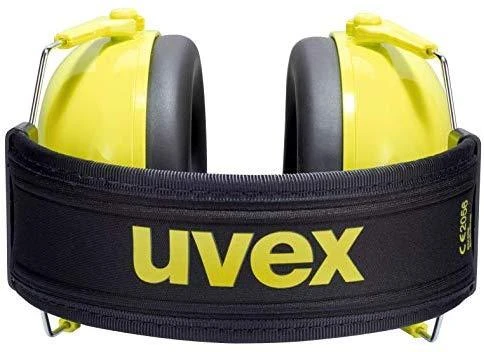 Apsauginės ausinės vaikams Uvex Junior, SNR:29dB, geltonos