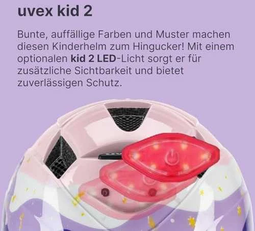 Šalmas Uvex kid 2 princess-46-52CM