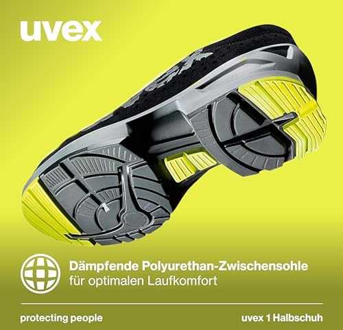 Uvex 8543.8 S1 SRC Kištukinis Suaugusiems Juoda