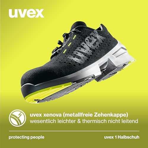 Uvex 8543.8 S1 SRC Kištukinis Suaugusiems Juoda