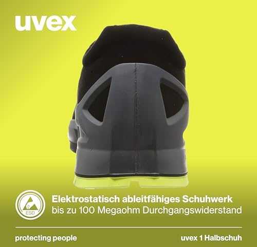 Uvex 8543.8 S1 SRC Kištukinis Suaugusiems Juoda