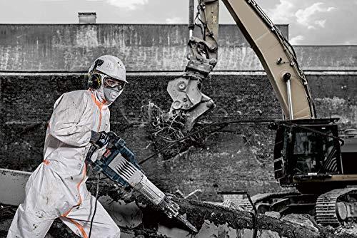 Uvex Apsauginiai akiniai Ultrasonic, skaidri panoraminė linzė, supravision excellence padengimas, guminė juostelė, juodi/pilki
