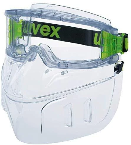 Uvex Ultravision akiniai su skaidriu veido skydeliu