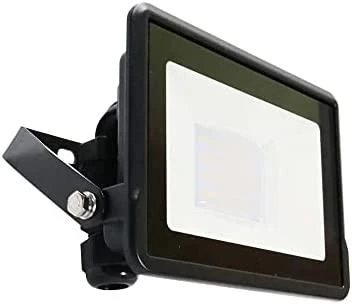 50W LED prožektorius V-TAC, juodu korpusu, 4000K