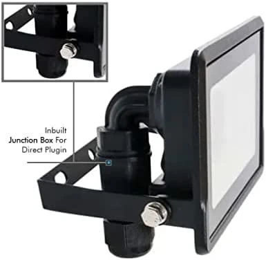 50W LED prožektorius V-TAC, juodu korpusu, 4000K
