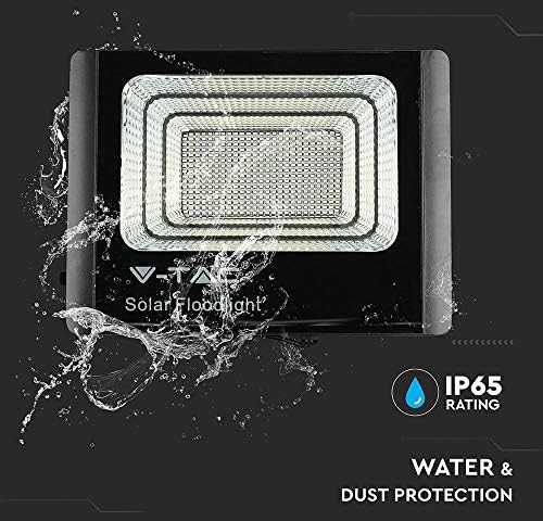 V-tac 20W LED prožektorius su saulės baterija.