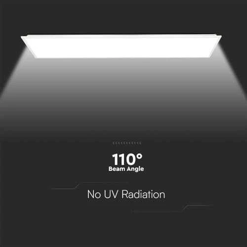 VTAC 40W LED panelė, 120x30cm, balta, 4000K