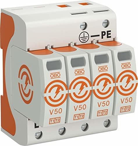 OBO Bettermann Bettermann viršįtampio ribotuvas kombinuotas V50 4P 280V 5093513