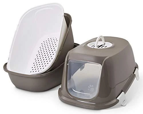 Savic Kačių tualetas Reina sift 64 x 46 x 48 rudas