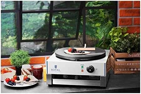 Vaflinė Royal Catering blynų kepimo aparatas, vienos lėkštės, apvalus, skersmens. 40 cm