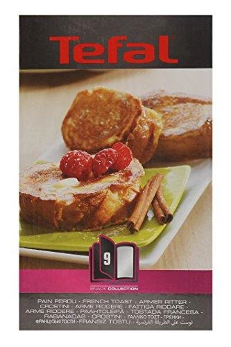 TEFAL XA800912 prancūziško skrebučio lėkštės | TEFAL | XA800912 | Juoda