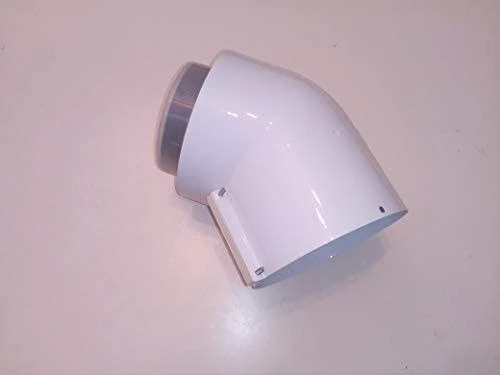 Vaillant dūmtraukio alkūnė 45°, d. 80/125 mm sistemai, kondensaciniam katilui, 2 vnt.