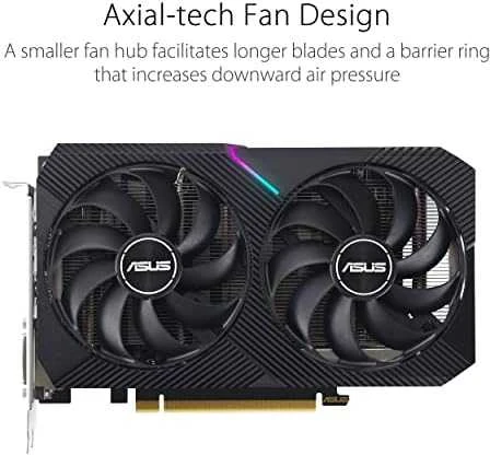 Vaizdo plokštė Asus Dual GeForce RTX 3050 V2 OC Edition 8GB GDDR6