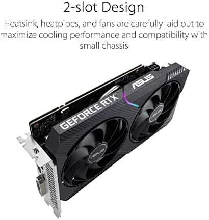 Vaizdo plokštė Asus Dual GeForce RTX 3050 V2 OC Edition 8GB GDDR6