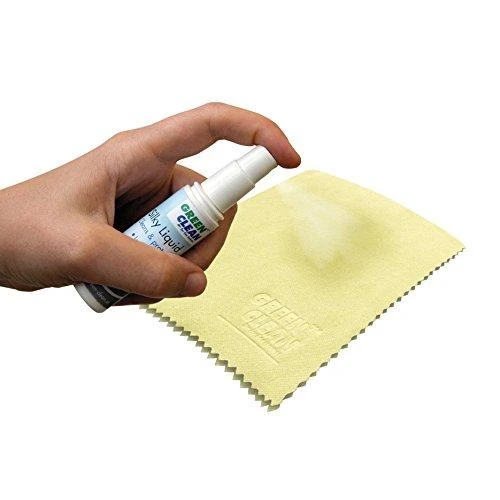 Green Clean Žalias Clean Optinis valymo rinkinys - Žalias valymo skystis ir mikropluošto šluostė