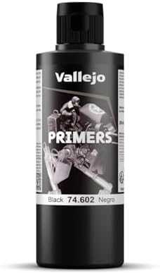 Vallejo Juodas 200 ml. Akrilo paviršiaus gruntas Universalus