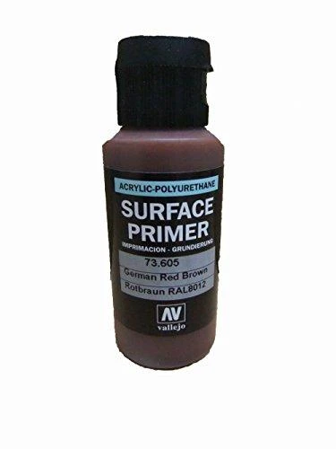 Vallejo paviršiaus gruntas 60ml - German Raudona Brown