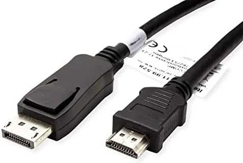 DisplayPort į HDMI laidas su etiketėmis