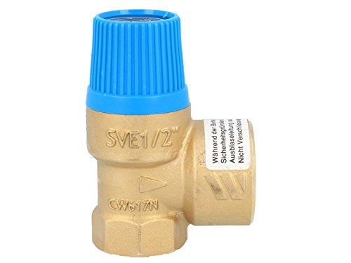 Watts Industries Apsauginis vožtuvas vid./vid. d1/2''x3/4'' 8,0 bar WATTS