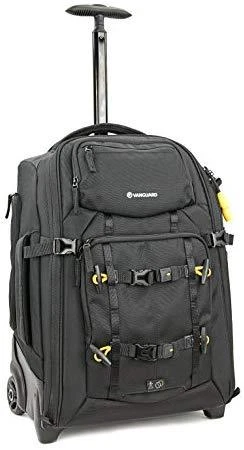Vanguard Alta Fly 49T Vežimėlis (Riedantis dėklas), Vidiniai matmenys (P x P x A) 310 x 160 x 420 mm, Juodas, Uždangalas nuo lietaus